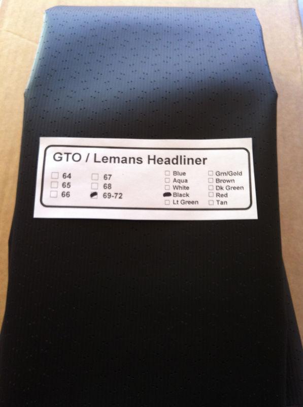 Gto / lemans 1969/ 1970/1971/1972 2-door h.t. headliner new /free shipping