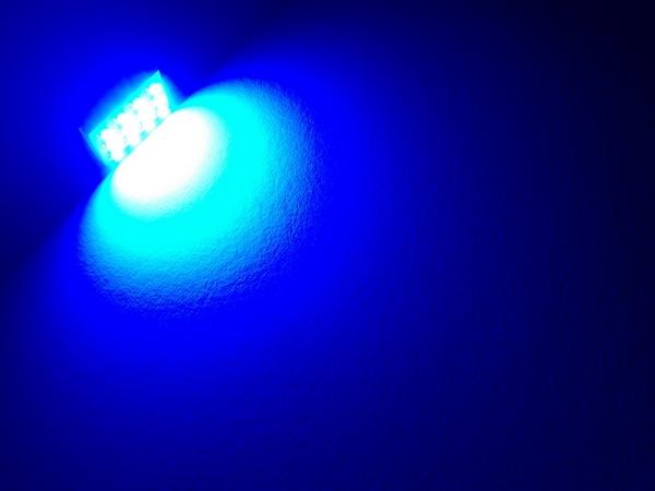 2 pcs BLUE LED DOME MAP INTERIOR LIGHT BULBS 12 SMD PANEL XENON SUPER HID #A2, US $8.99, image 3