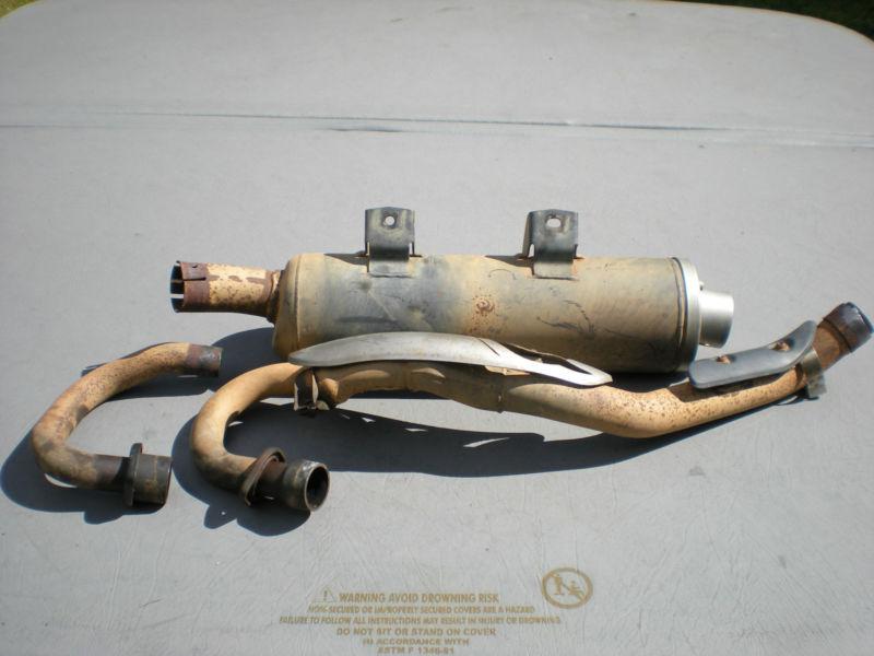 yamaha raptor stock exhaust/header/muffler/silencer/parts, US $115.00, image 9