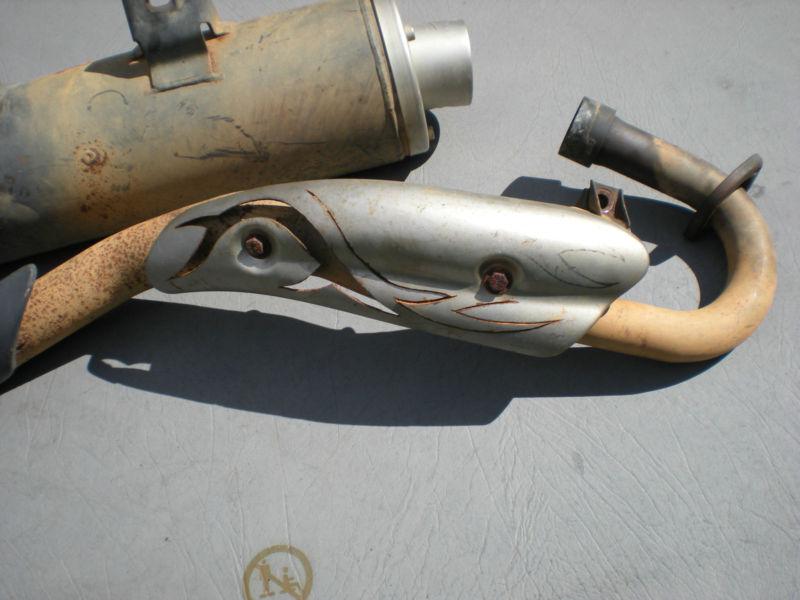 yamaha raptor stock exhaust/header/muffler/silencer/parts, US $115.00, image 11