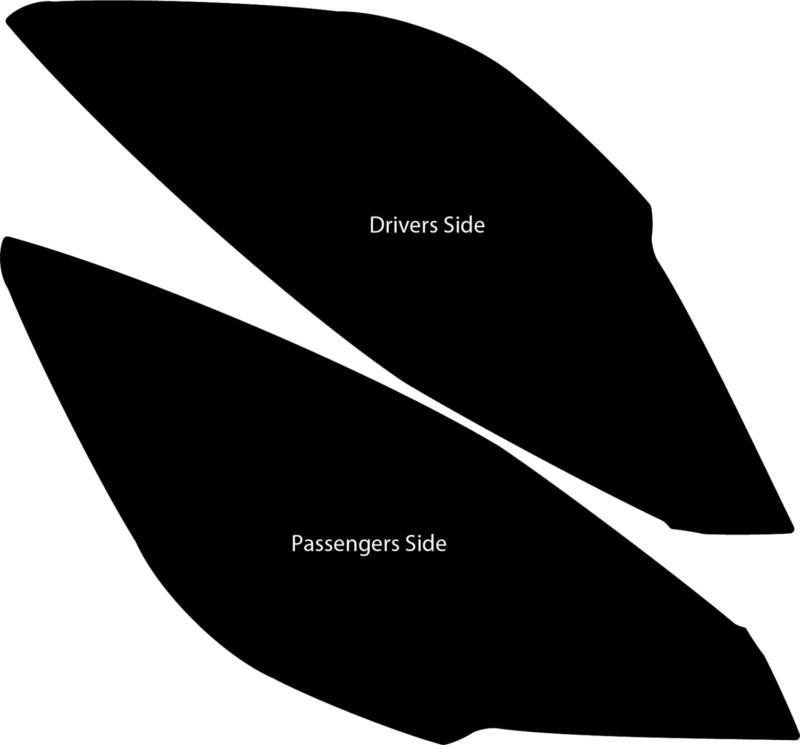 Husky liners 07057 husky shield; headlight guard 13-14 escape