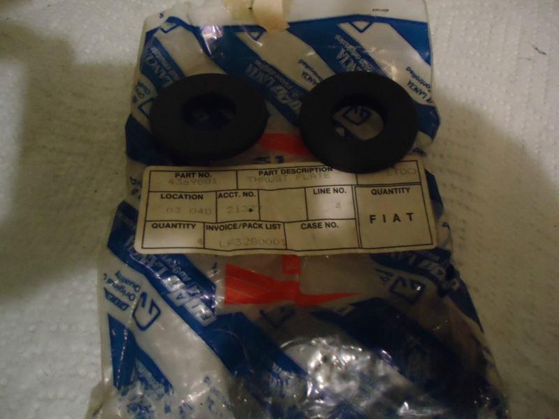 Fiat x19 x/19 bertone front strut platic washers 1974-1988 nls set 4369881