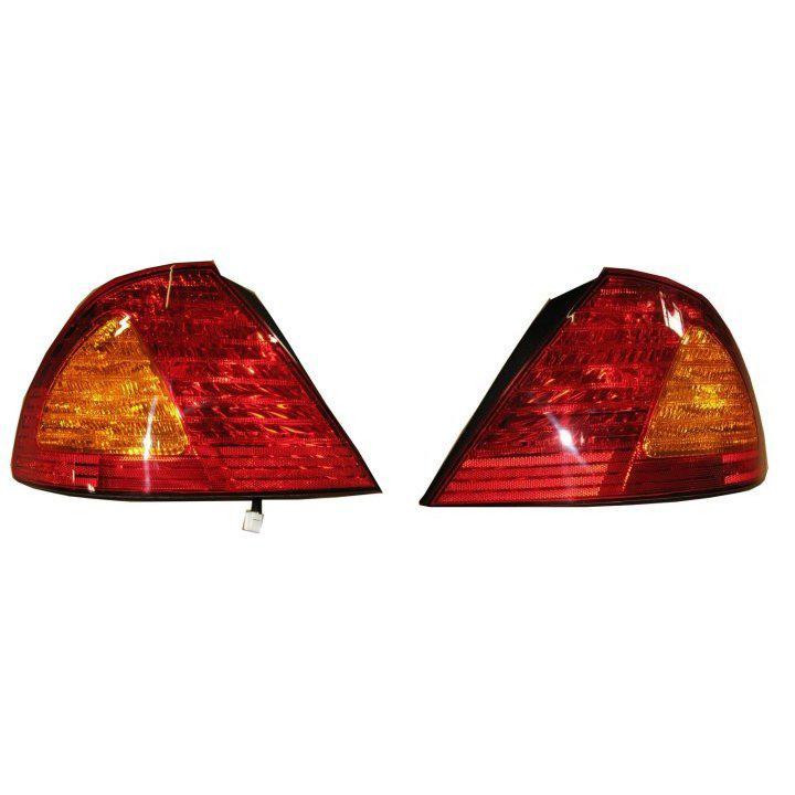 Tail light brake lamp assembly rear pair set driver passenger side left+right