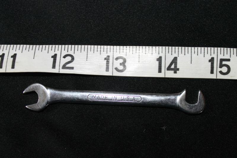 Find VINTAGE 3E 15/64 DOUBLE OPEN END OFFSET WRENCH MFD IN USA in
