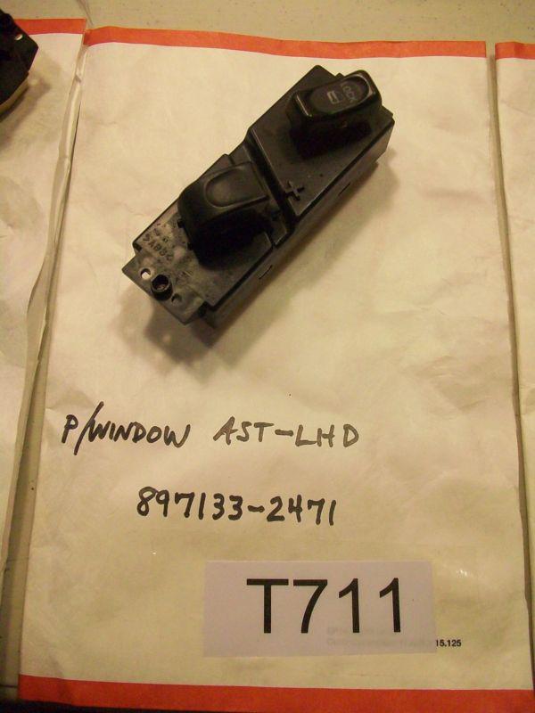 1997 trooper right front window switch p/window ast-lhd pt# 897133-2471  #t711