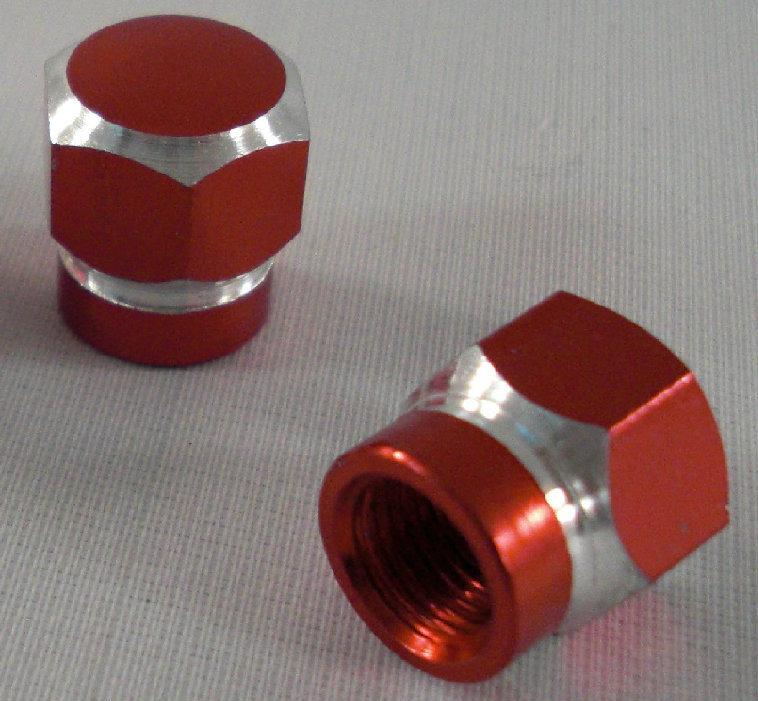 Purchase 2 Billet Aluminum "Blue Knurled" Valve Stem Caps for Harley Davidson Wheel Rims in USA