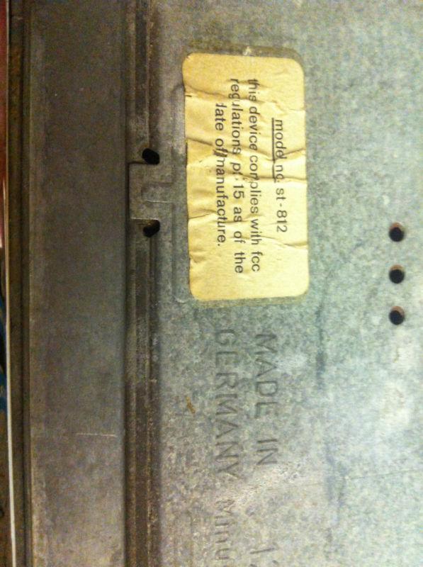 BECKER EUROPA RADIO MERCEDES PORSCHE FERRARI, US $246.00, image 3