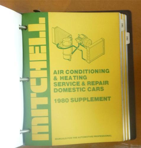 Mitchell Manuals for Automotive Professionals- Air Conditioning & Heating Repair, US $6.99, image 4