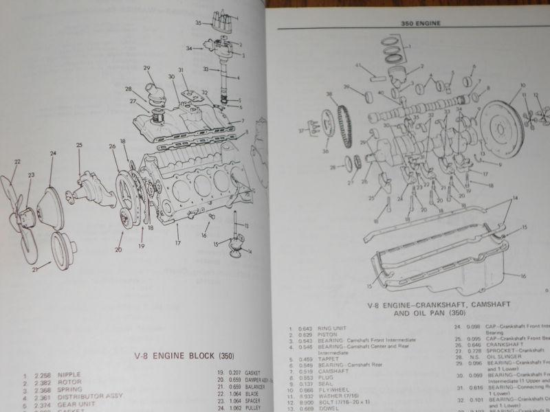 1971 / 1972 / 1973 / GMC SPRINT (EL CAMINO?) PARTS BOOK / ORIGINAL PARTS CATALOG, US $74.50, image 9