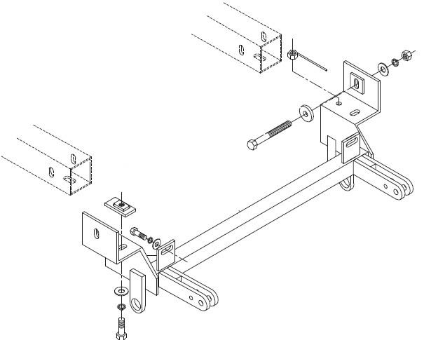 Blue ox bx2128 base plate for ford explored lmtd 95-97