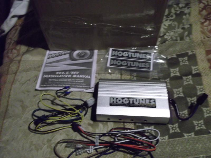 Hogtunes nca-70.2 rev series 2 channel 140 watt amp amplifier - harley flhx flh