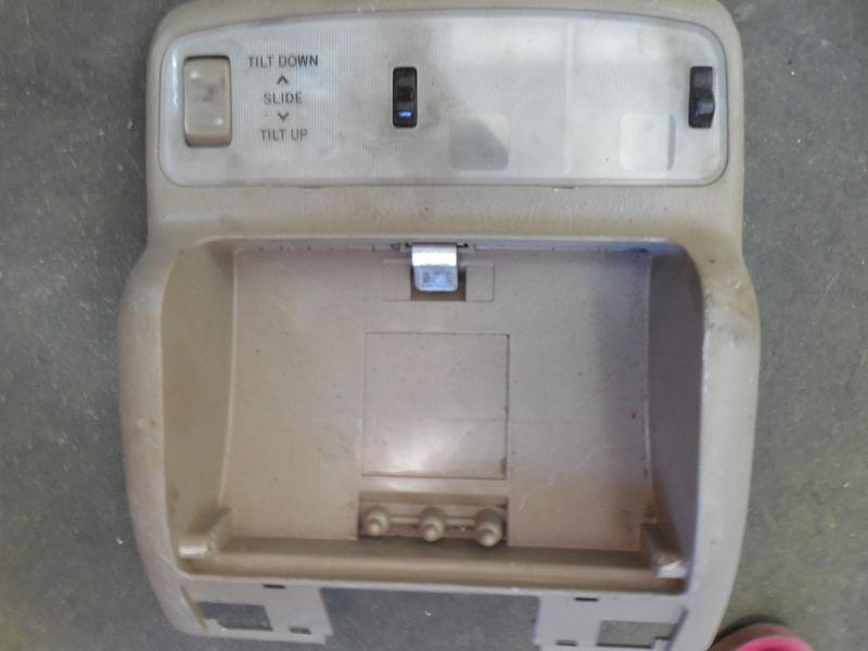 1999-2001 toyota 4runner sunroof switch and compartment.yota yard.