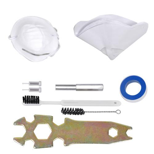 6pc 1.3 1.8 HVLP Air Spray Gun Kit Auto Paint Primer Basecoat Clearcoat Gravity, US $62.95, image 6