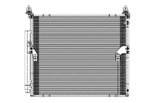Replace cnddpi3579 - toyota fj cruiser a/c condenser oe style part
