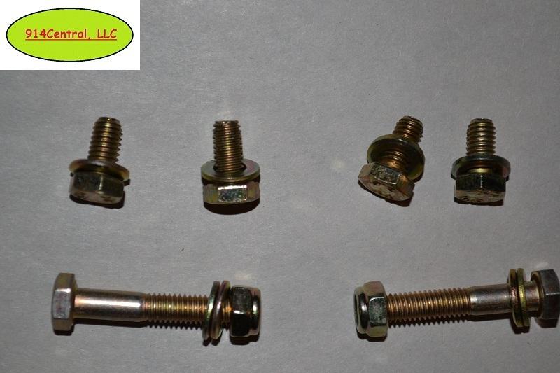 Porsche 914 6 roof support hardware kit for the rear trunk kit #45 stainless