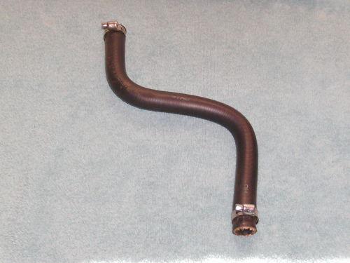 85-87 honda cr250 oem left side radiator hose & clamps cr250r cr 250 1985-1987