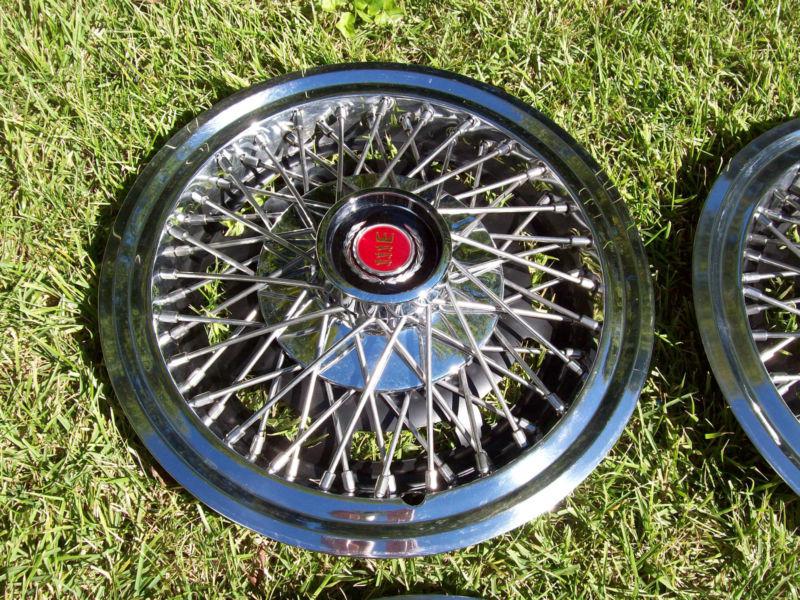 Find Ford Wire Wheel Hubcaps Brand New NOS Set Of Four in Middlebury