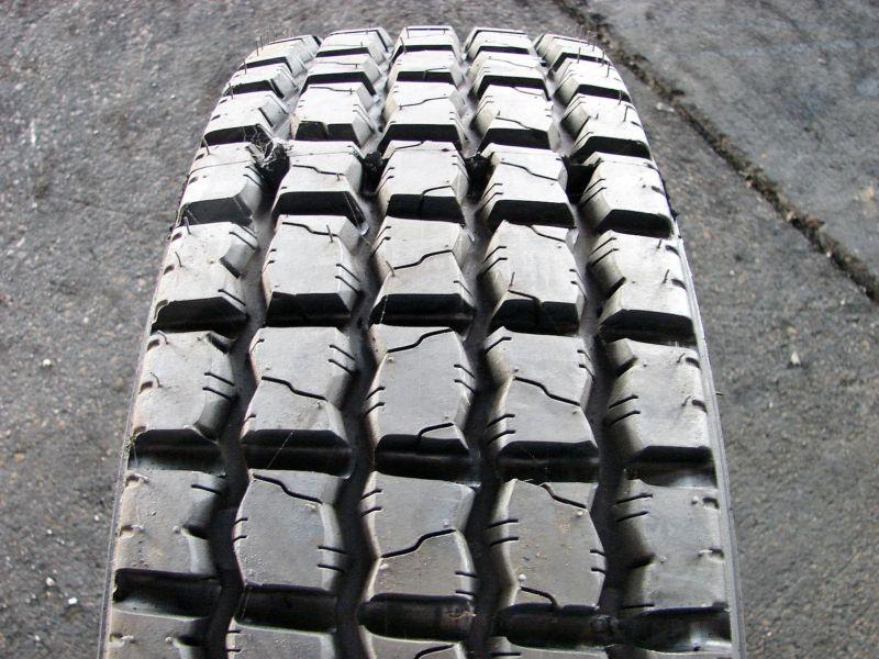 225/70r19.5 12 ply factory take off a/t tire