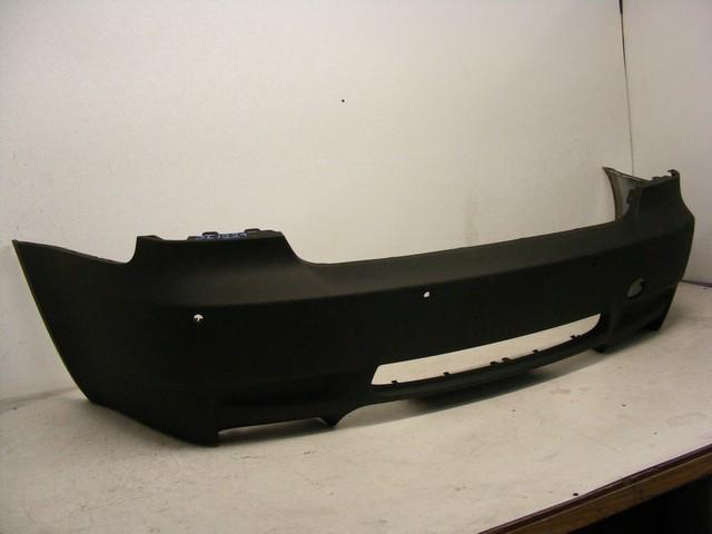 Bmw m3 e92 e93 rear bumper w/ sensors holes repaired oem 08 12