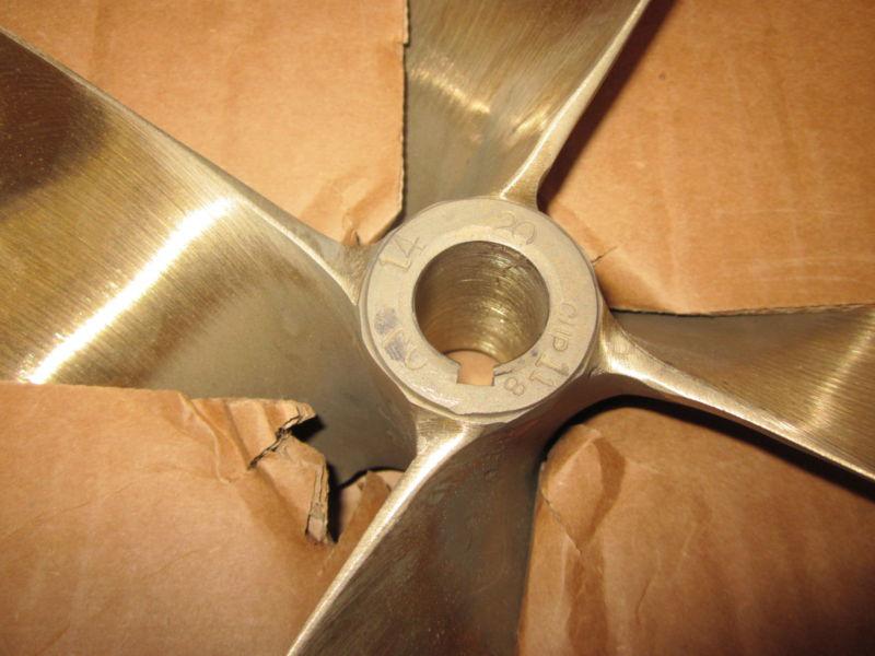 Find MASTERCRAFT PROP 14 X 20 4 BLADE LH 1 1/8 " KEYWAY SHAFT Boat Propeller in Raleigh