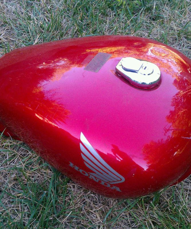 Find 1991 HONDA NIGHTHAWK 750 GAS TANK FUEL w/ CAP and KEY! in