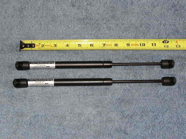 2ea rv van camper 12” 60# nitro-prop gas strut spring lift rod stay arm tube 