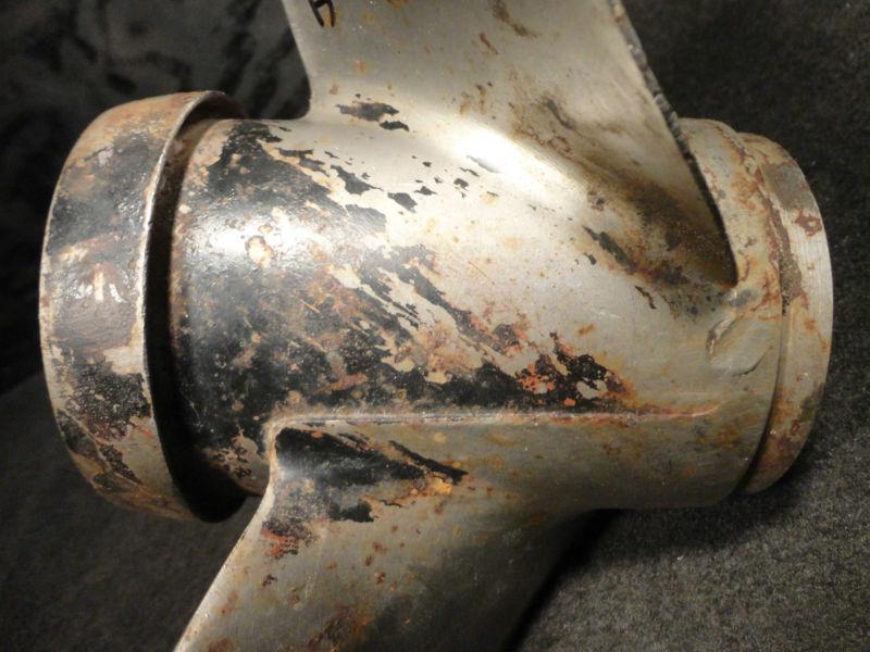 USED JOHNSON/EVINRUDE/OMC 13 3/8 x 17p V4 STAINLESS STEEL PROPELLER BOAT PROP, US $49.97, image 7