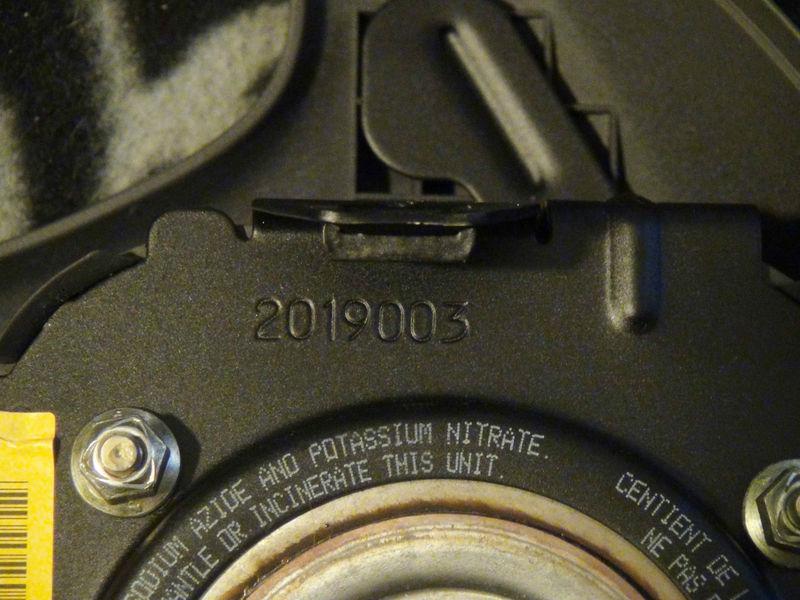 Find 2000 LINCOLN LS DRIVER SIDE AIR BAG Steering Column Dark Gray in