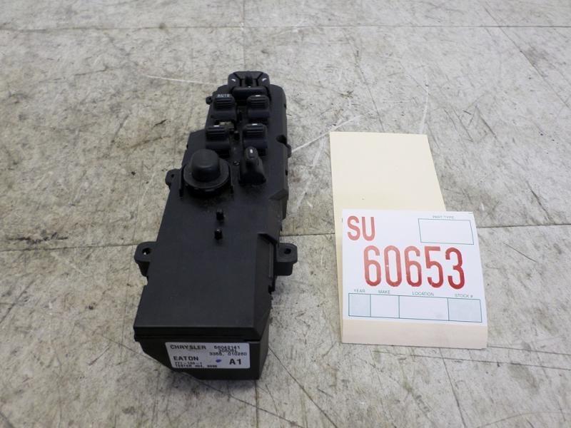 96 97 jeep laredo left driver front master power window glass switch oem 24594