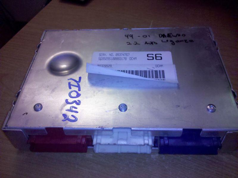99-01 DAEWOO LEGANZA ECM ID# 09374767 DCHM S6 ENGINE CONTROL MODULE S6 DCHM, US $98.99, image 2