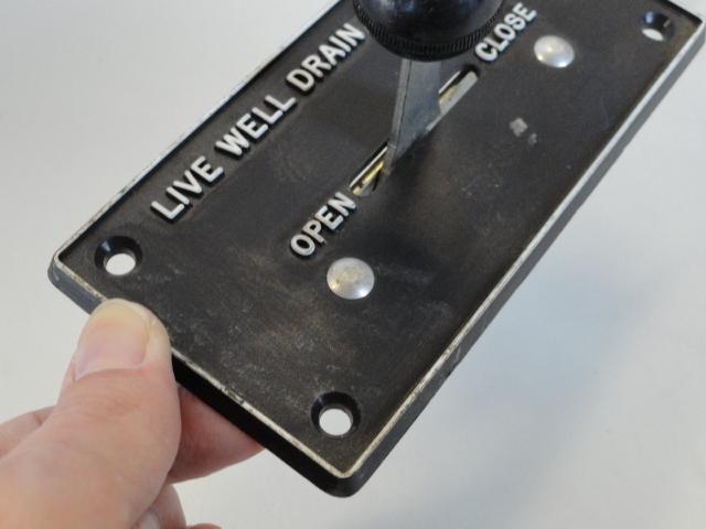 LIVEWELL DRAIN REMOTE CONTROL PANEL W/ CABLE 8' MARINE BOAT, US $39.95, image 3