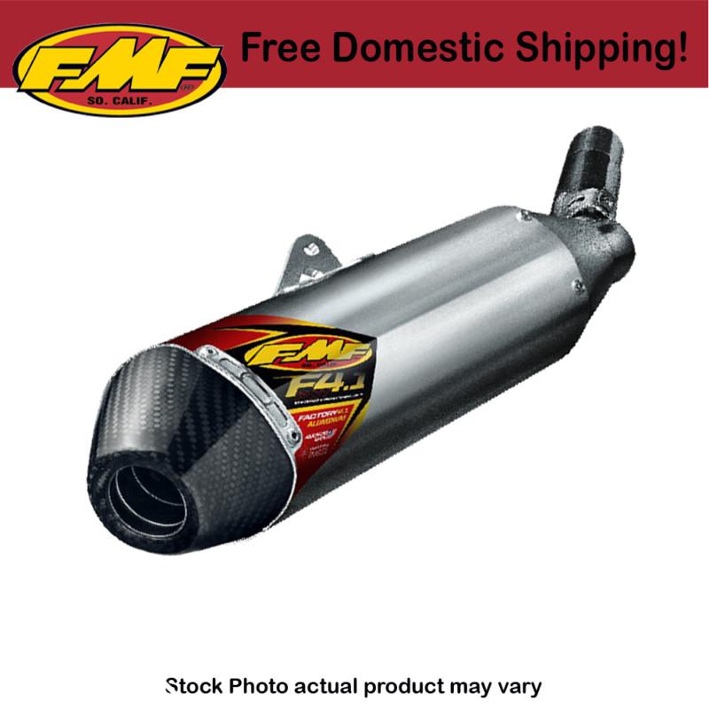 FMF Exhaust Aluminum/Carbon Fiber Factory 4.1 Slip-On 2010-2013 Yamaha YZ450F, US $335.00, image 1