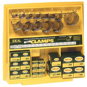 Ideal hose clamps 6705451 450 pc marine grade display (w