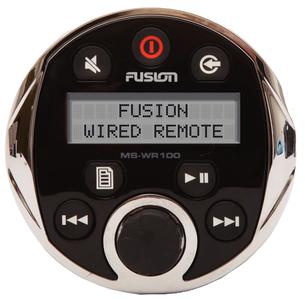 Fusion mswr600c remote f/ 600 series chrome