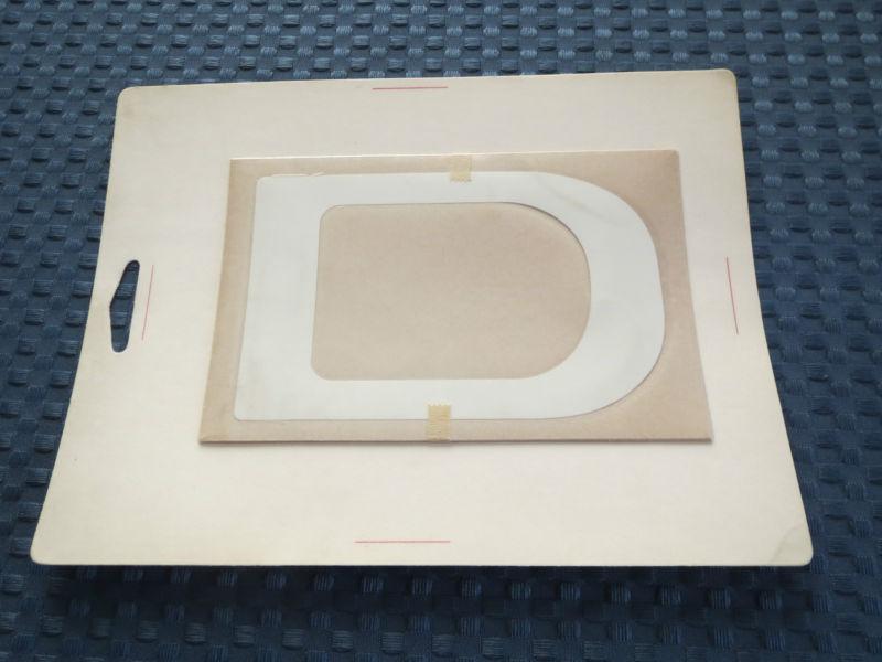 80-83 Datsun Pickup Truck Tailgate Letters Scotchcal 3M White 70060, US $12.50, image 2