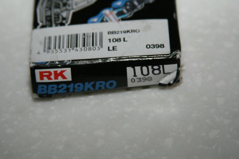 RK Takasago Chain BB219KRO-108L (BLUE) Kart Racing Super Endurance