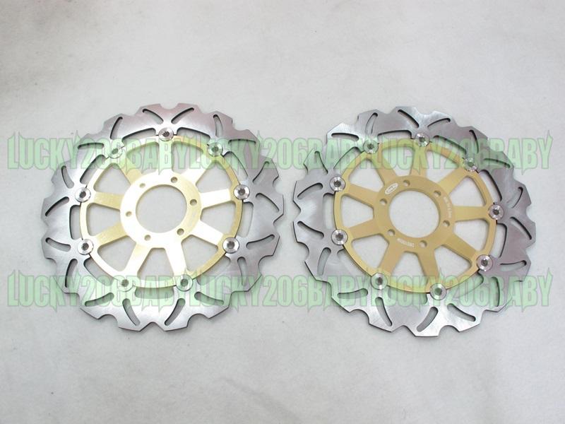 Front brake rotor yamaha fz750 tdm trx 850 fj1200 gold