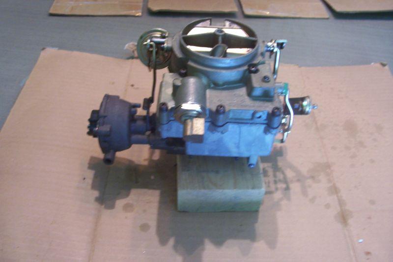 Omc cobra 2.3l rochester 2 barrel carburetor, rebuilt, freshwater, low hours.