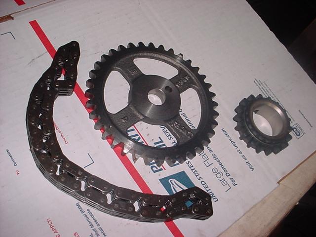  gear & product s349 crank gear s348 cam timing chain  5.0l 307cu. in. v8 gm
