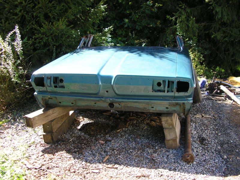 Mopar 1966 Plymouth fury Rear clip 4 door car, US $500.00, image 2