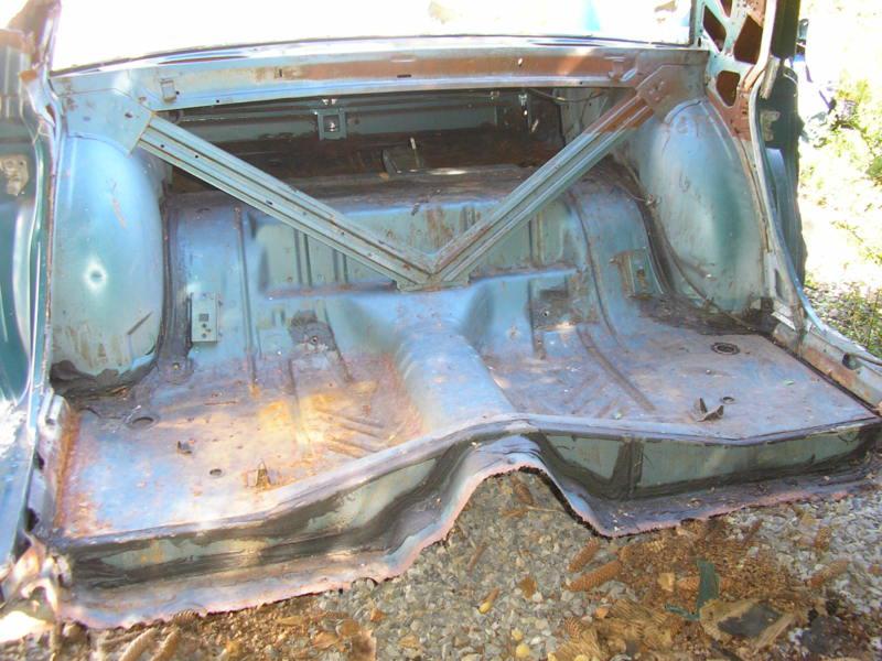 Mopar 1966 Plymouth fury Rear clip 4 door car, US $500.00, image 4