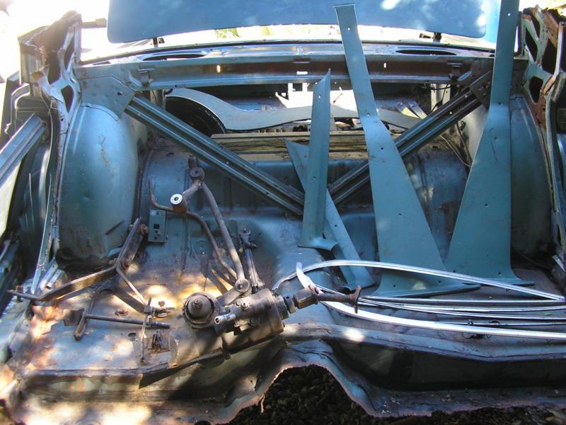 Mopar 1966 Plymouth fury Rear clip 4 door car, US $500.00, image 9