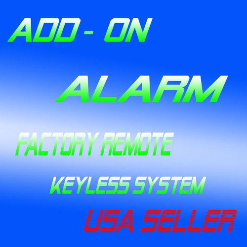 Add on oem factory car alarm remotes keyless entry