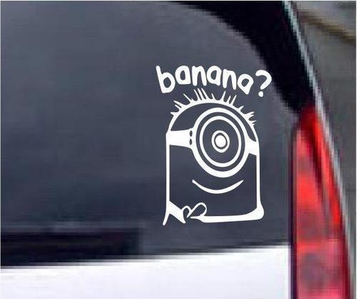 Minions new design car window sticker decal