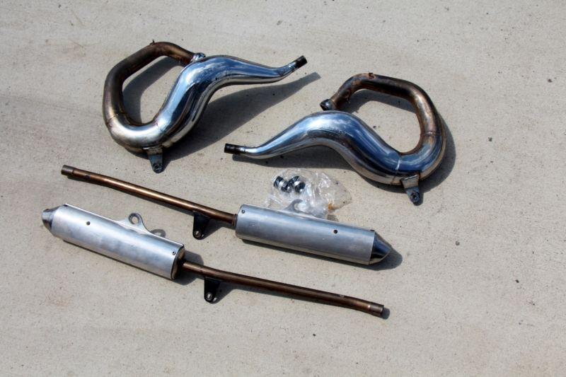 Find BANSHEE exhaust FMF Gold Series FATTY CHROME pipes & SPARK