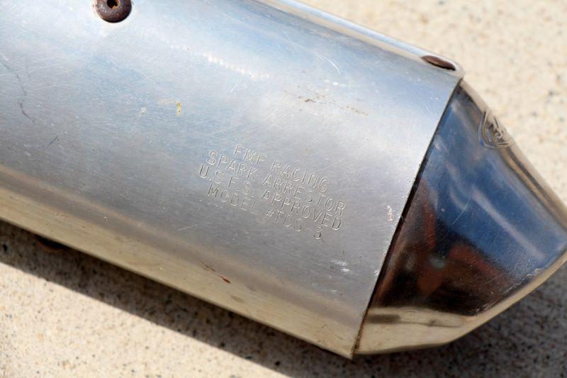 Find BANSHEE exhaust FMF Gold Series FATTY CHROME pipes & SPARK