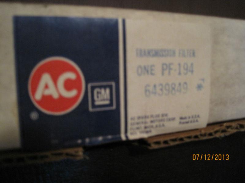 Nos ac  transmission filter pf 194 6439849