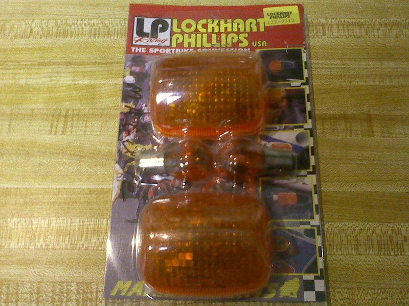 Honda cbr turn signal lenses lockhart phillips **new** 122-9512