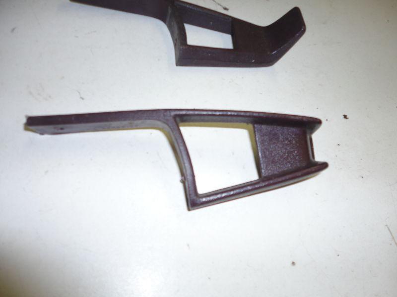 1981-1988 MONTE CARLO, SEAT BELT GUIDES, PAIR, DARK BURGUNDY , US $15.99, image 2
