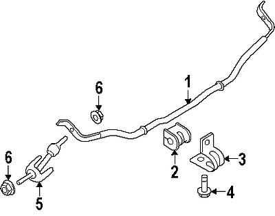 Ford 9l8z5493a genuine oem factory original bushings